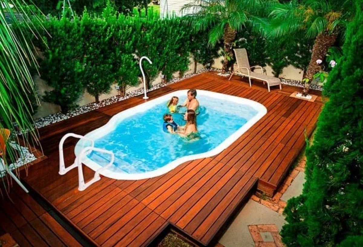 Piscina modelo Farol da Barra